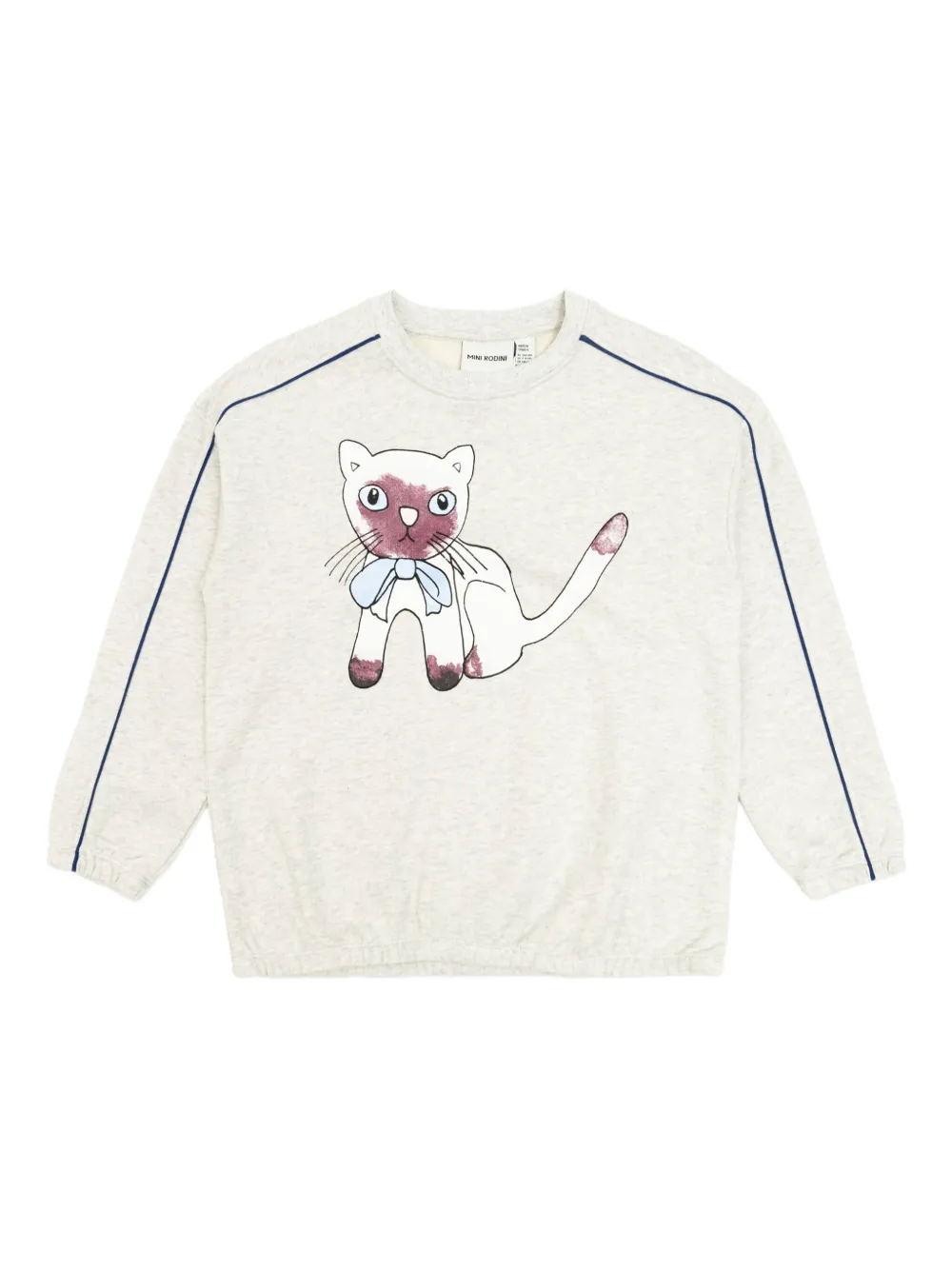 Mini Rodini sudadera Siamese | gris | Image 1