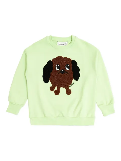 Mini Rodini sudadera Doggie Chenille