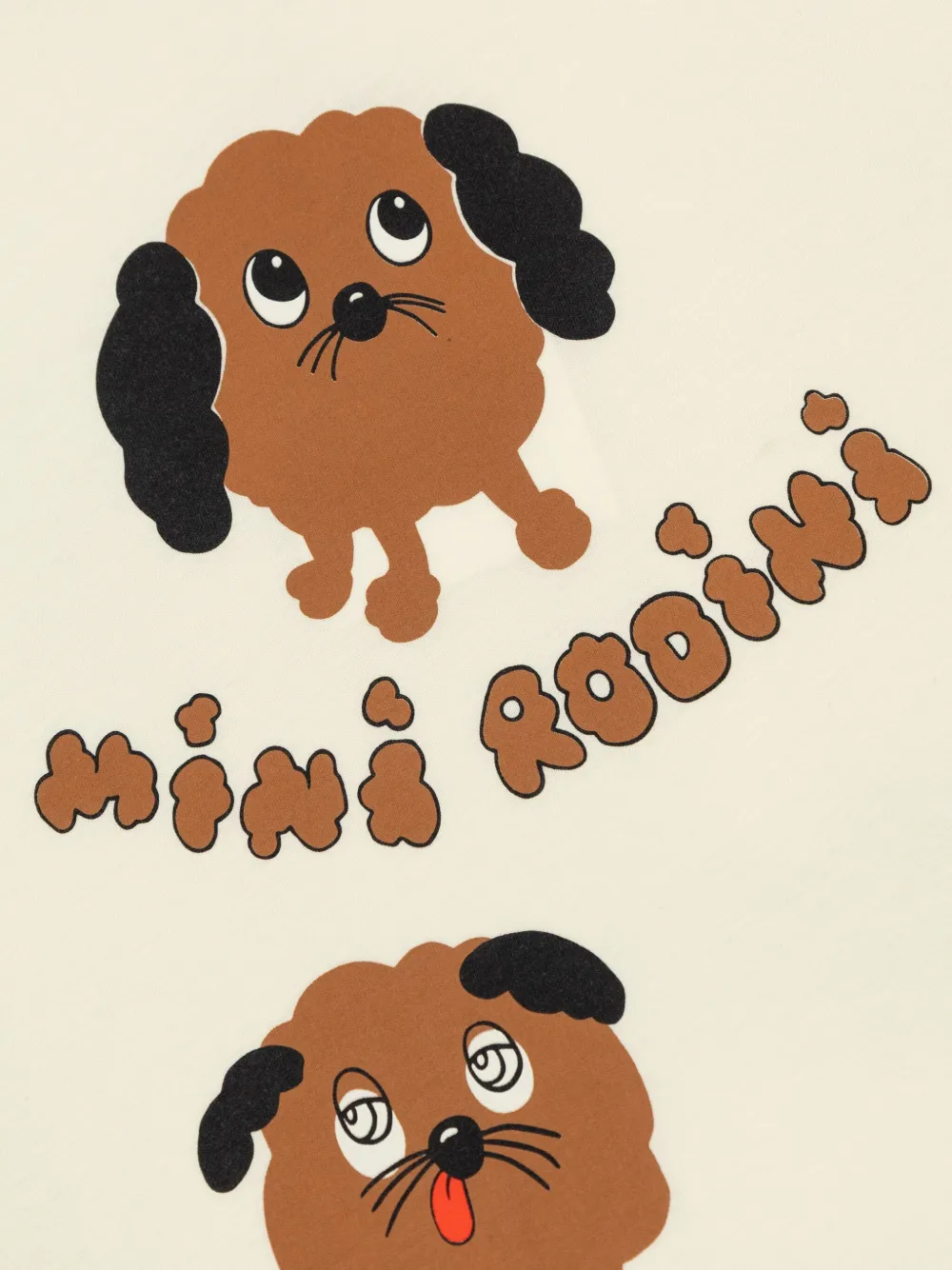 Mini Rodini Doggies T-shirt Beige
