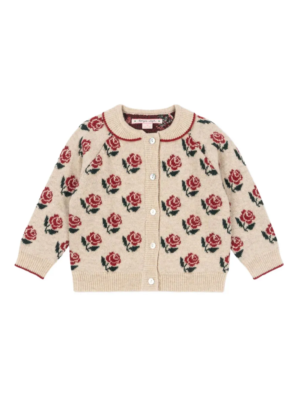 Konges Sløjd floral buttoned top | Neutrals | Image 1