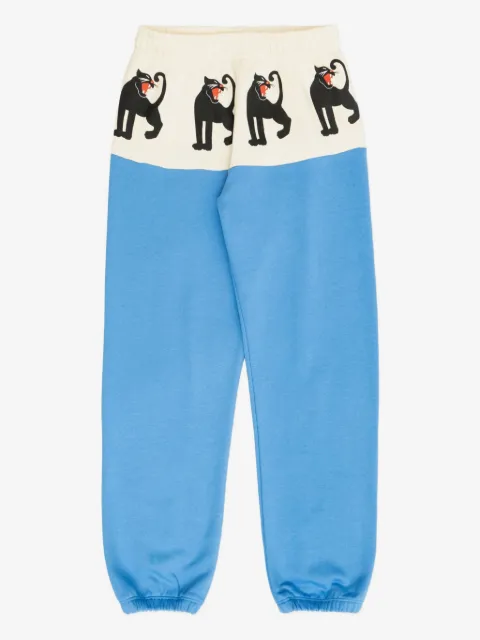 Mini Rodini panther-printed track pants