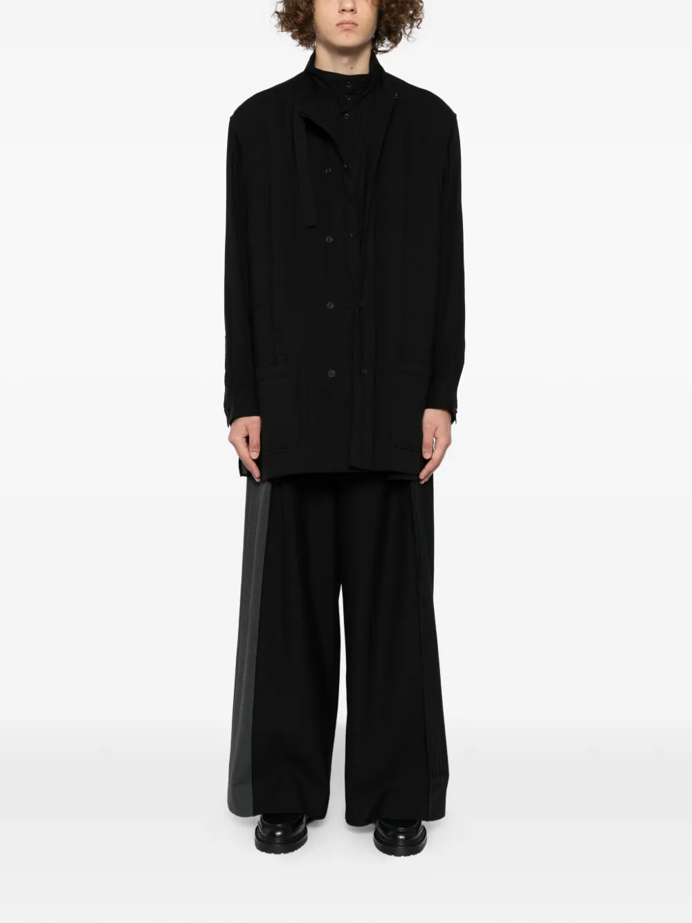 Yohji Yamamoto sobrecamisa capitonada | Chamarras con plumón y capitonadas | Image 2