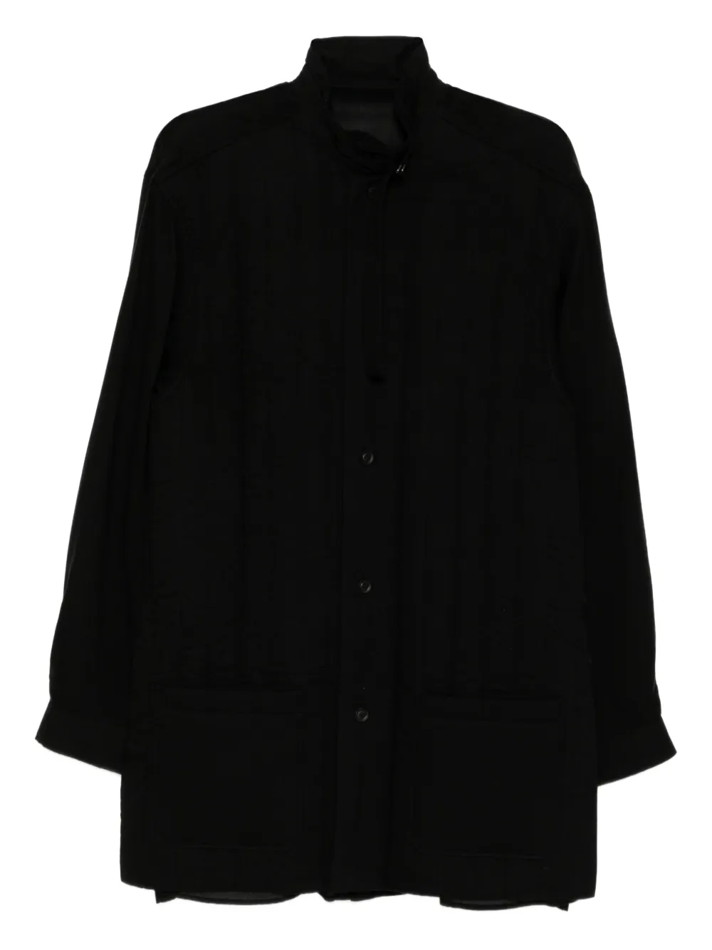 Yohji Yamamoto sobrecamisa capitonada | negro | Image 1