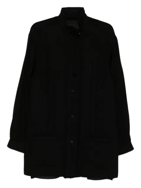 Yohji Yamamoto padded shirt jacket