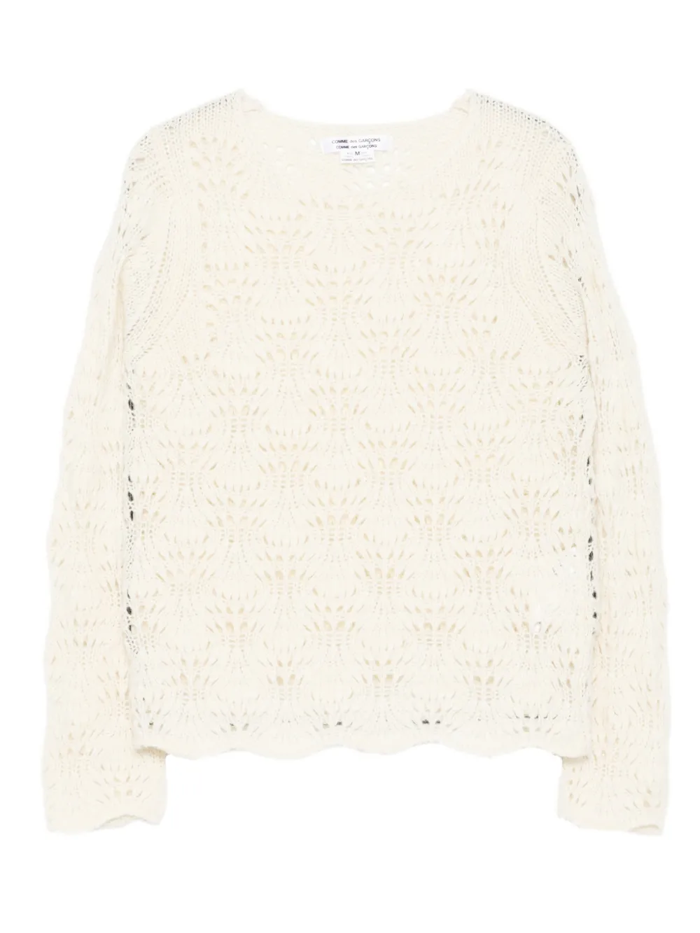 Comme Des Garçons Comme Des Garçons Top in maglia - Toni neutri