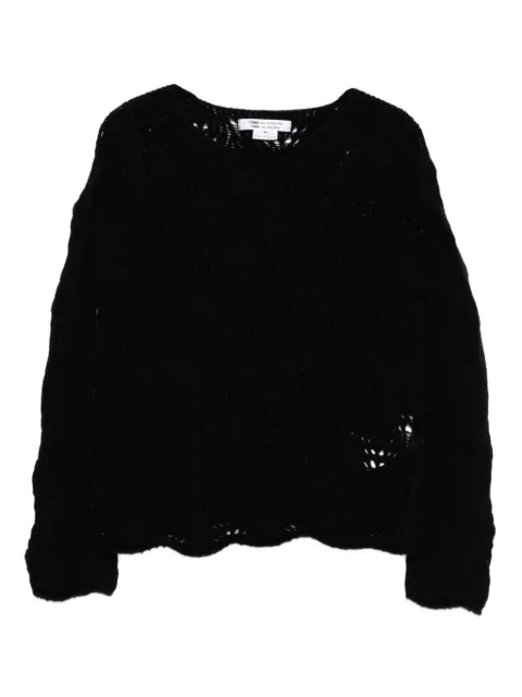 Comme Des Garçons Comme Des Garçons knitted top 
