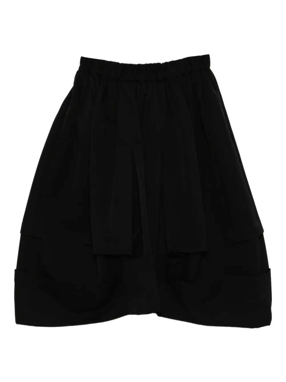 Comme Des Garçons Cut-out Skirt In Black