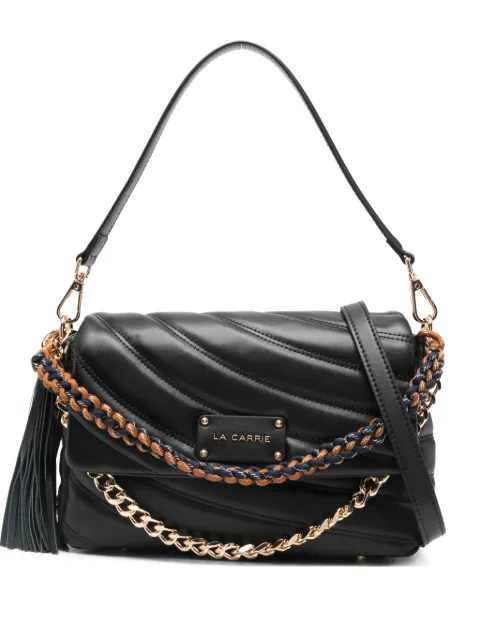 La Carrie Stehy quilted chain shoulder bag