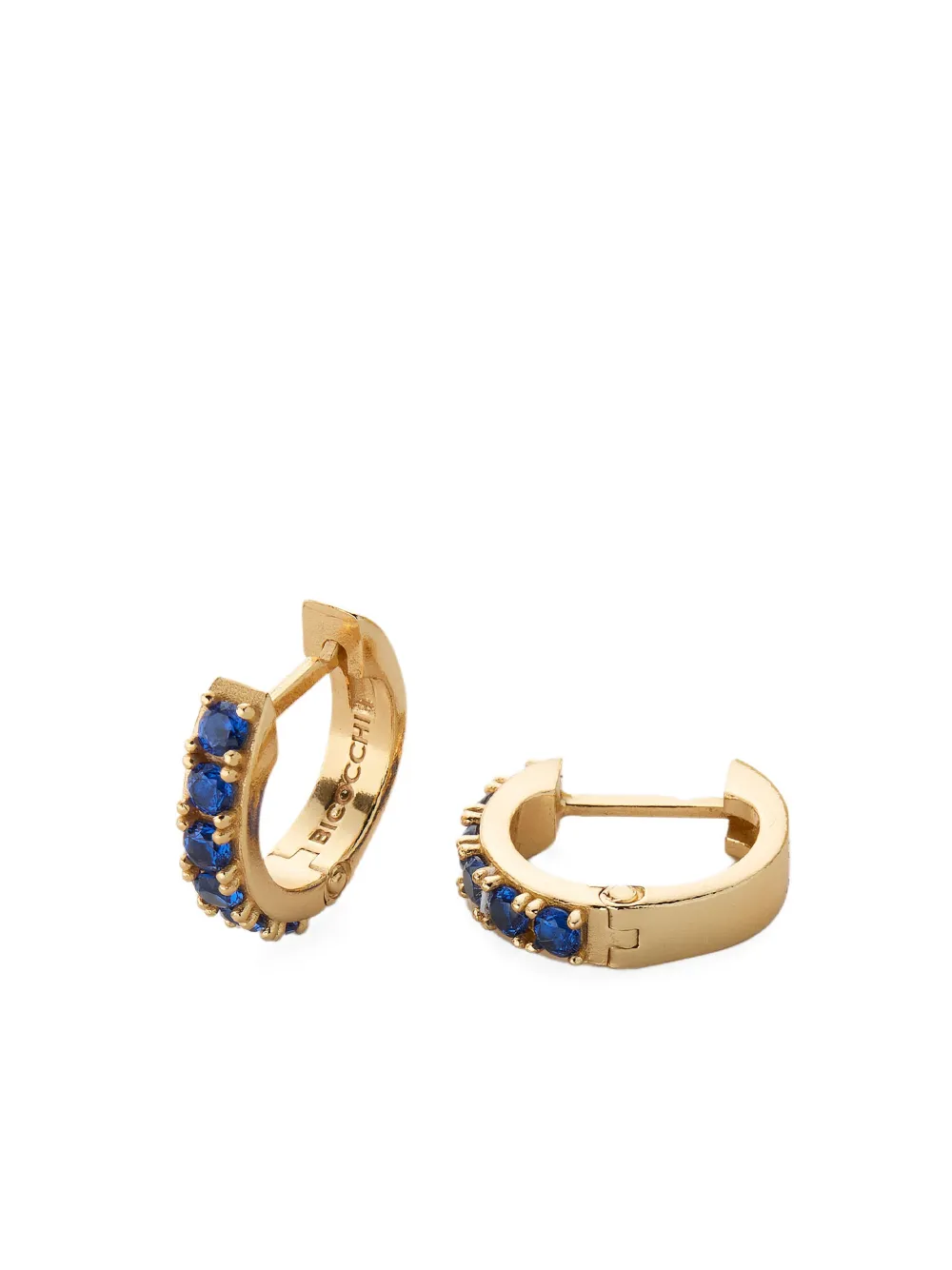 Emanuele Bicocchi Embellished Hoop Earrings In Gold