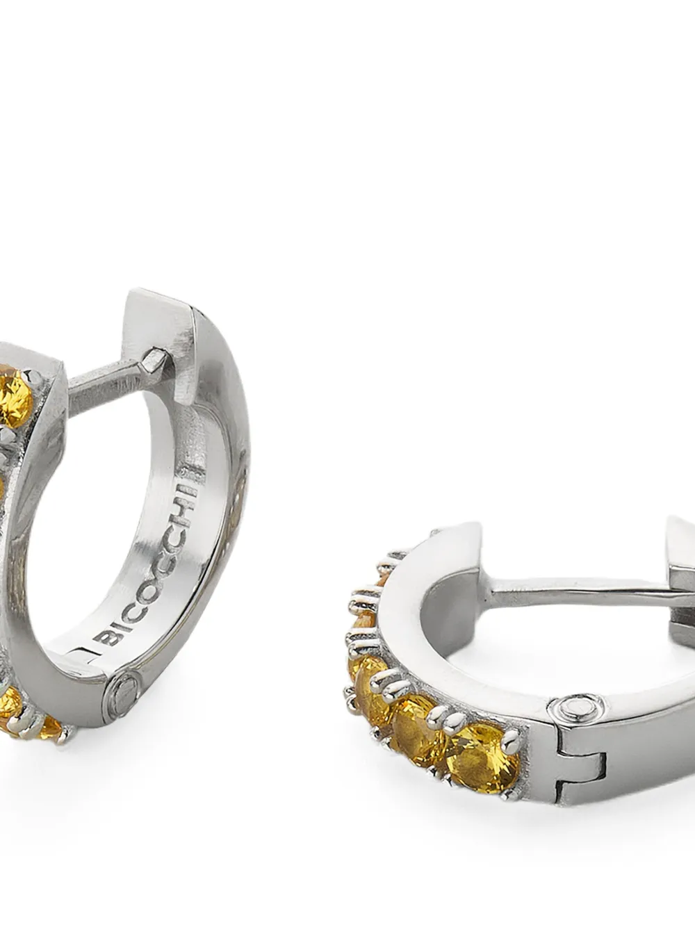 Emanuele Bicocchi arracadas con aplique del logo | Hombre | Image 2