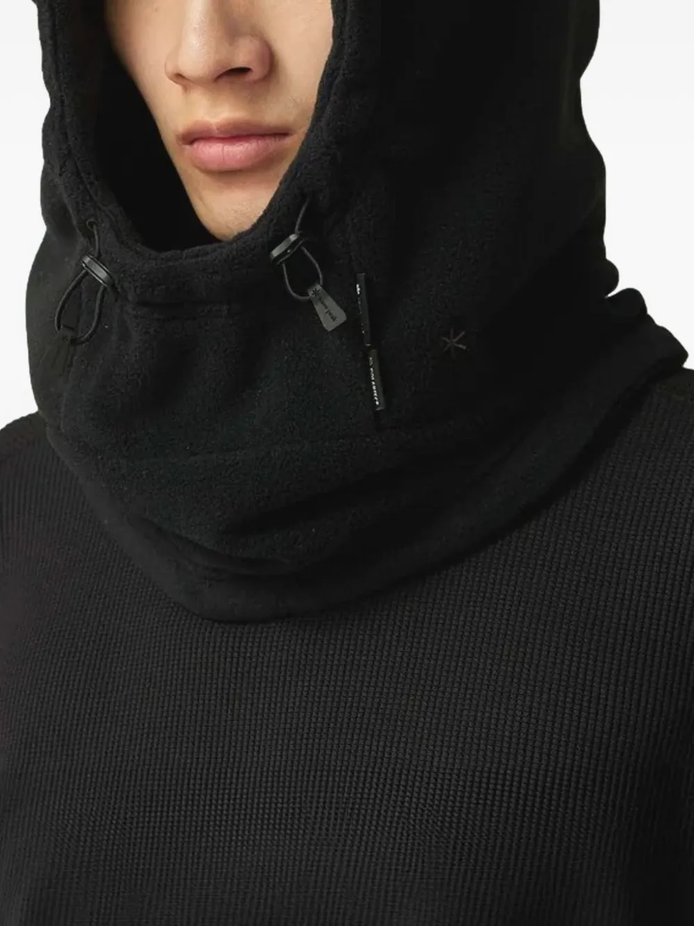 Snow Peak fleece balaclava - Zwart