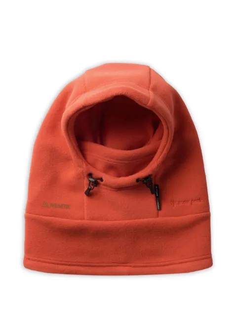 Snow Peak logo-debossed balaclava