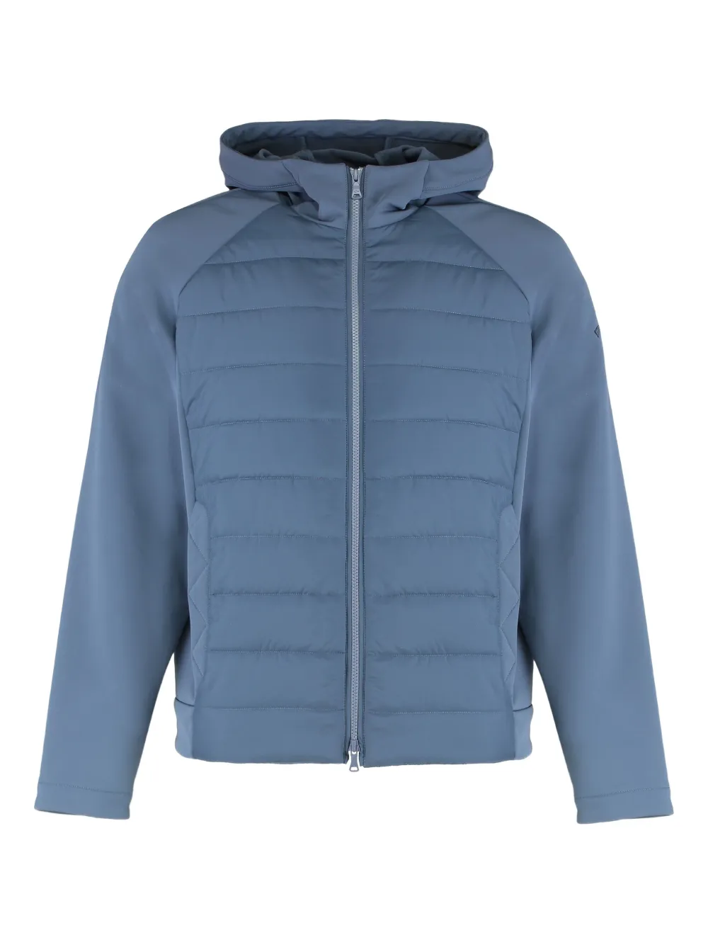Paul & Shark Zip-up Hooded Jacket In Blue