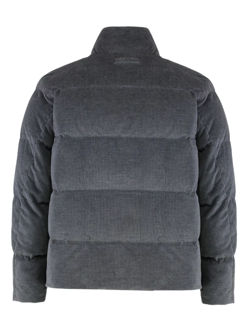 Paul & Shark Ultralight Down Jacket In Cashmere And Cotton In Gray