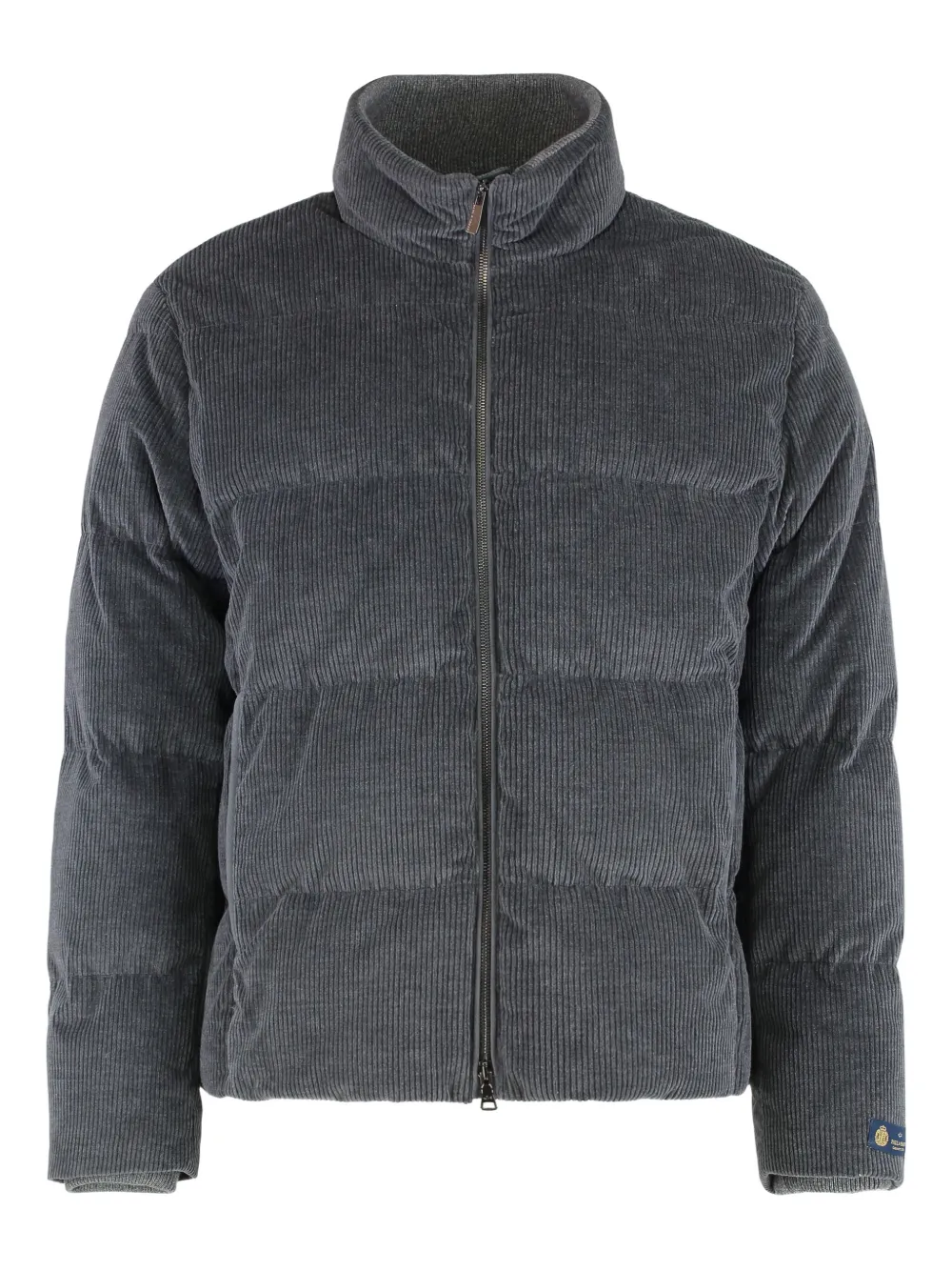 Paul & Shark Ultralight Down Jacket In Cashmere And Cotton In Gray