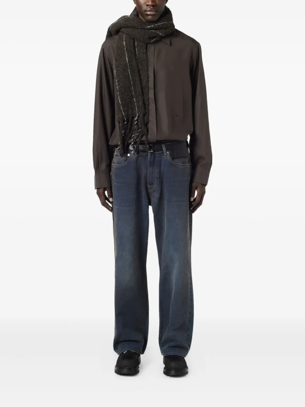 OUR LEGACY Third Cut katoenen jeans - Blauw