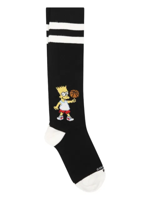 MC2 Saint Barth Kids calcetines con detalle Bart Simpson