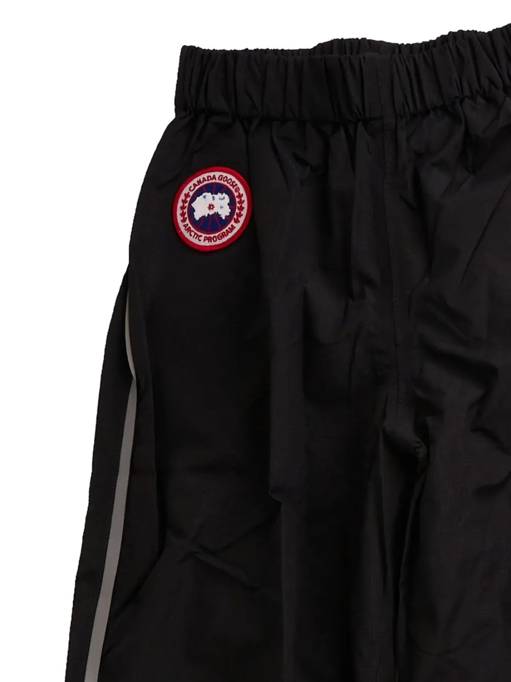 Logo-Patvh Stripe-Detail Track Pants