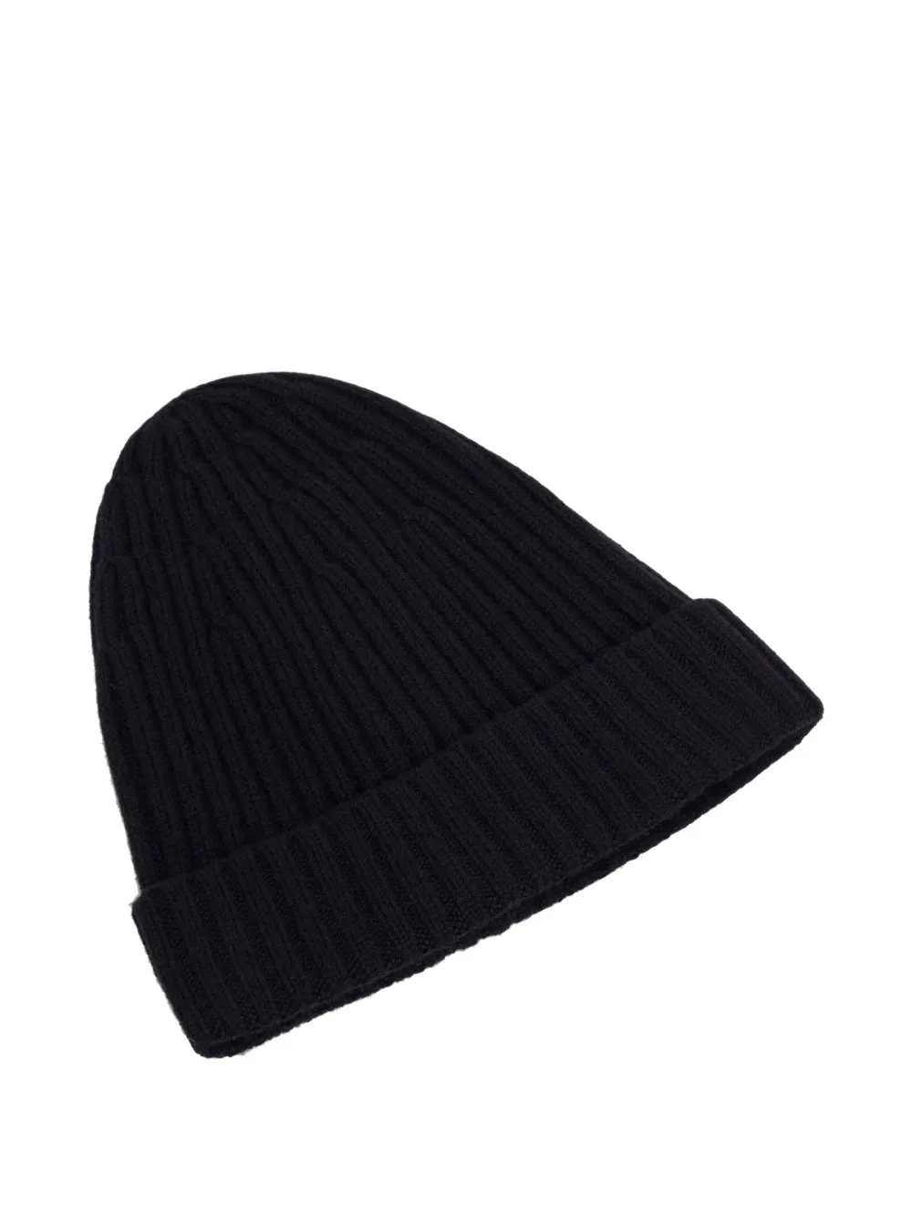 12 STOREEZ Geribbelde muts - Zwart