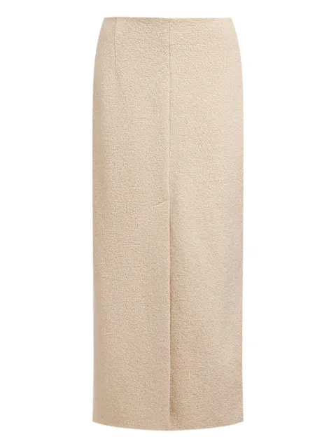 12 STOREEZ front-slit long skirt