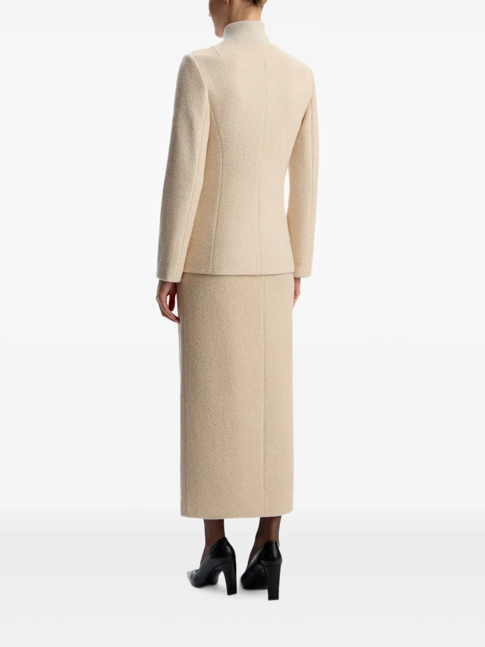 12 STOREEZ Rok met split Beige