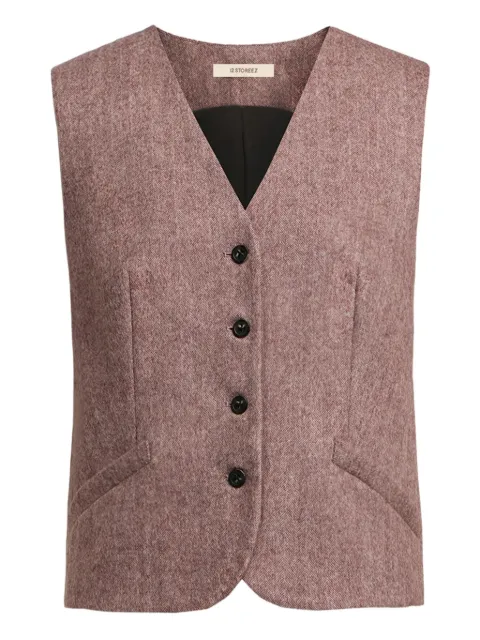 12 STOREEZ V-neck waistcoat