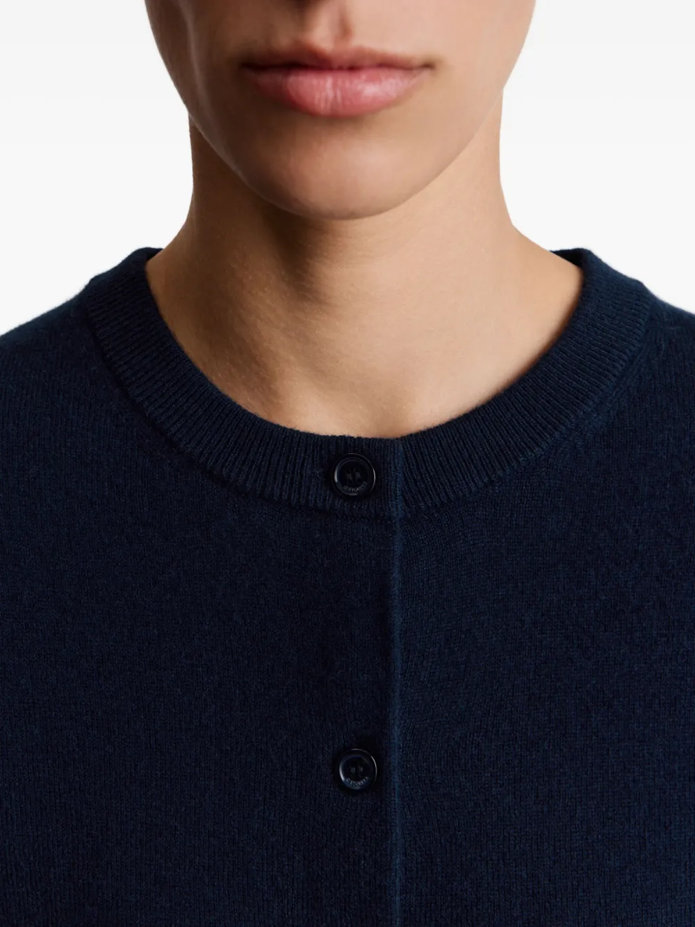 12 STOREEZ Vest met ronde hals Blauw