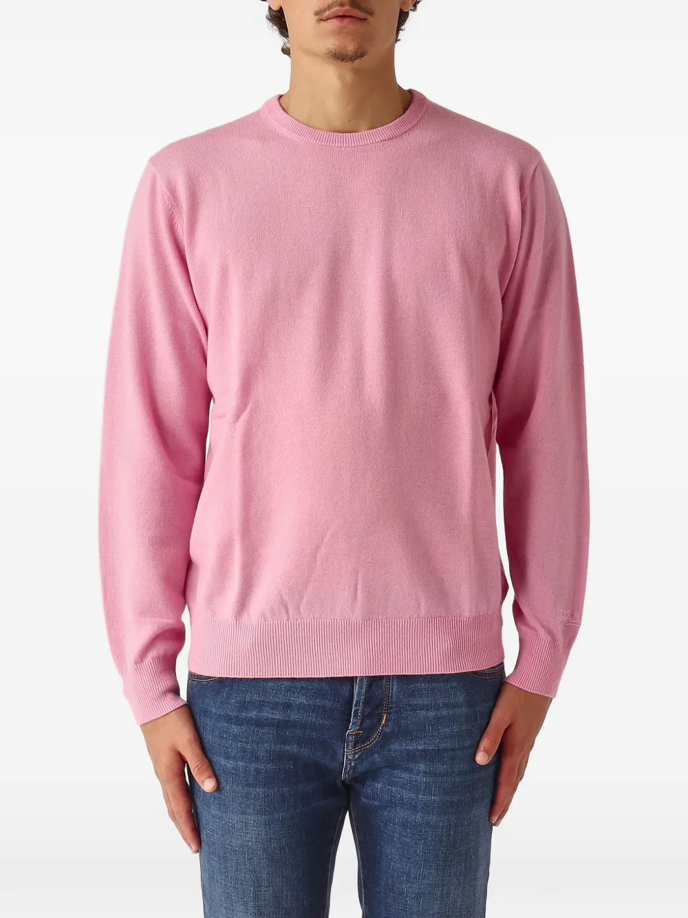 MC2 Saint Barth suéter con cuello redondo | rosado | Image 1