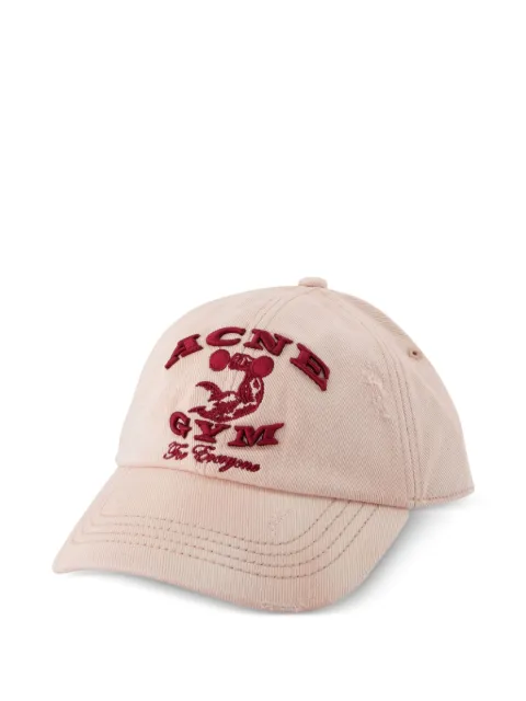 Acne Studios logo-embroidered cap