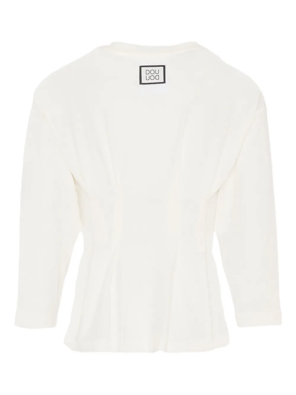 Douuod Long-sleeve Sweater In White