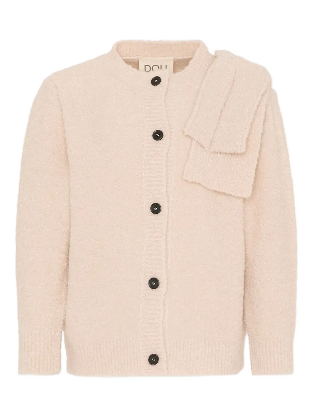 Douuod Kids button-fastening cardigan - Toni neutri