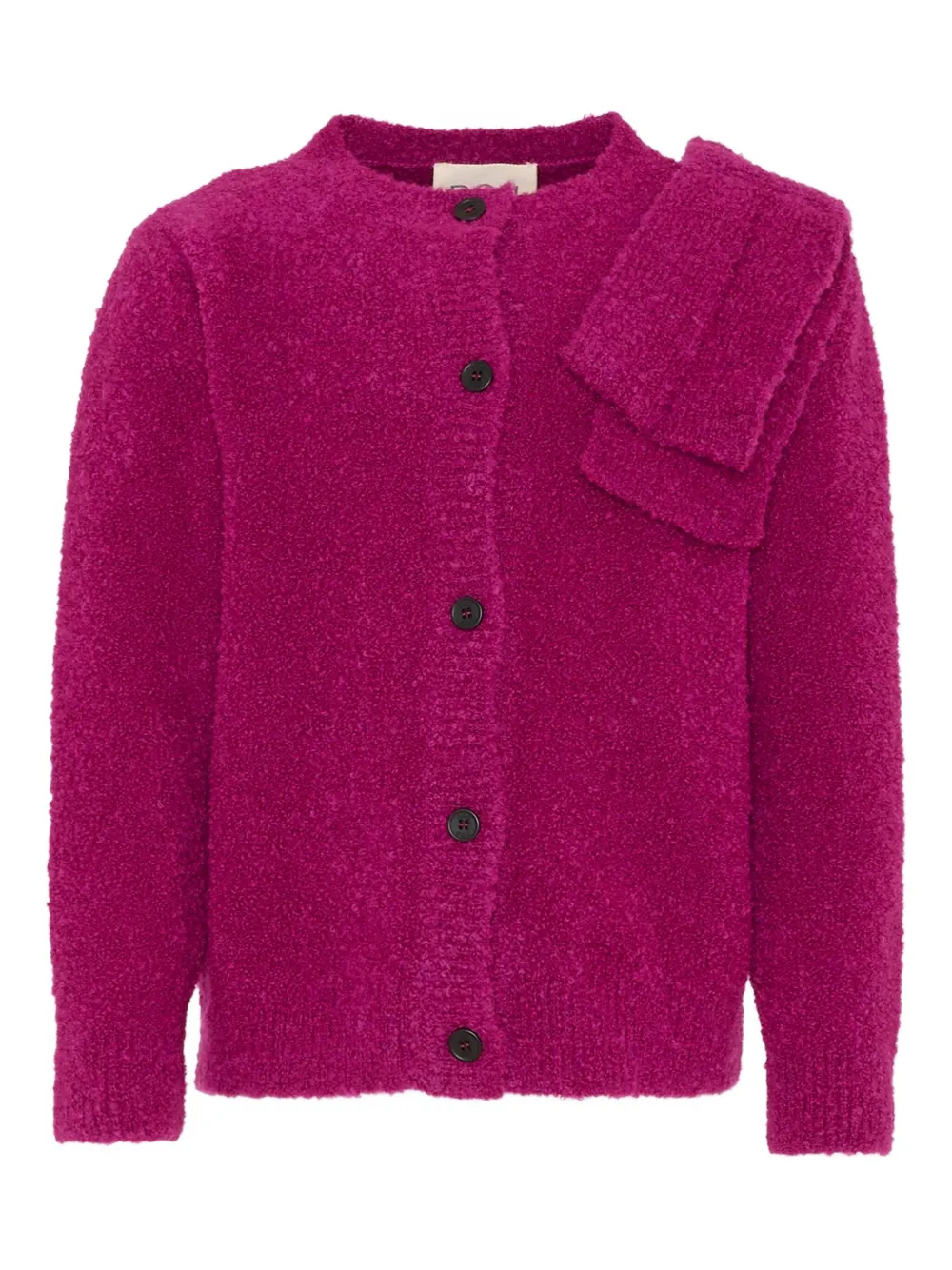 Douuod Kids button-fastening cardigan - ピンク