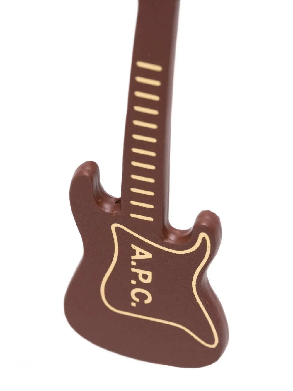 A.P.C. guitar-shape logo-detail keyring | Image 2