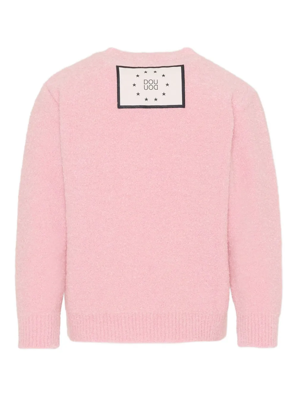 Douuod Kids Trui met logopatch Roze