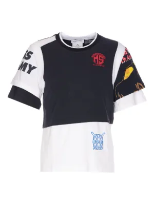Marine Serre ロングTシャツ | ブラック | FARFETCH JP