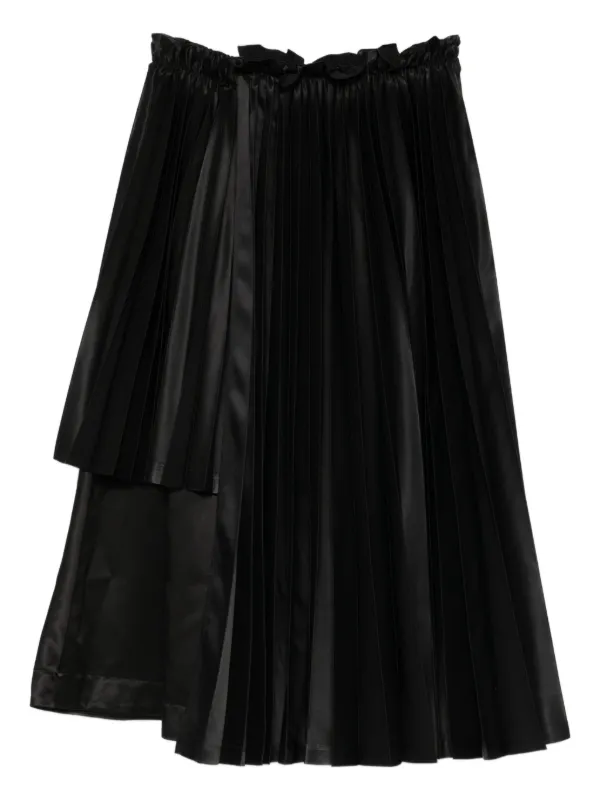 【noir kei ninomiya】 プリーツスカート/レディースS Noir Kei Ninomiya プリーツ スカート | ブラック | FARFETCH JP