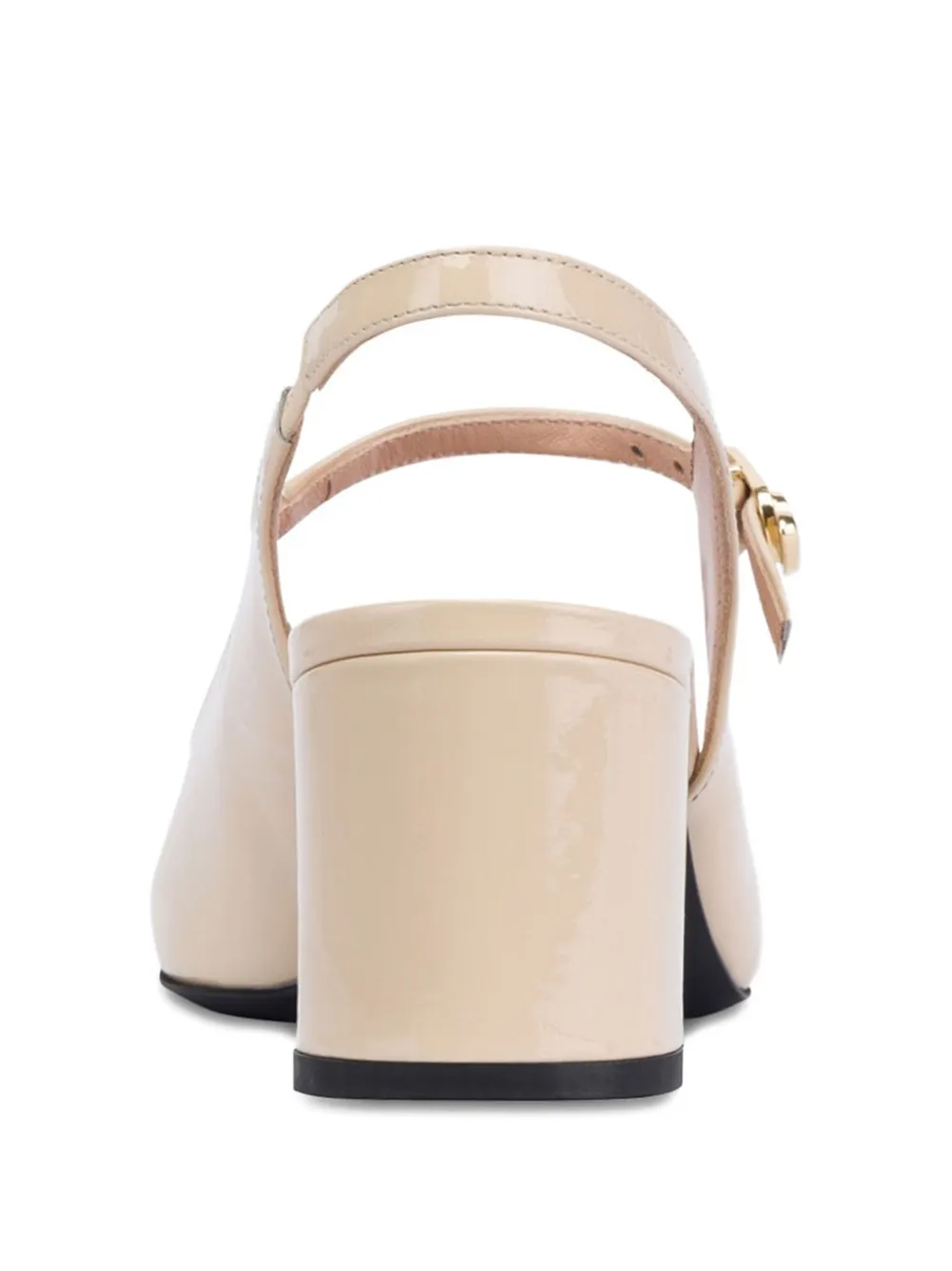 Love Moschino Pumps met bandje Beige