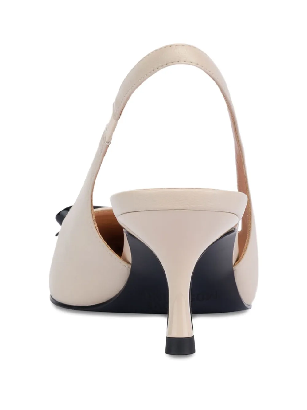 Love Moschino Pumps met strik Beige