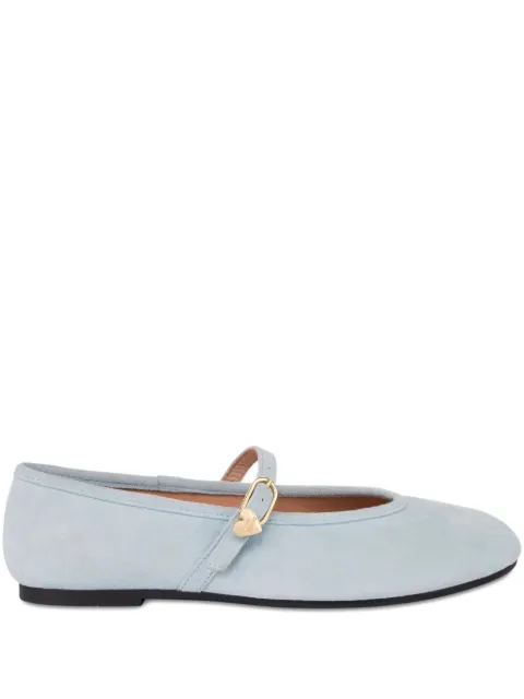 Love Moschino ballerines à détail de bride