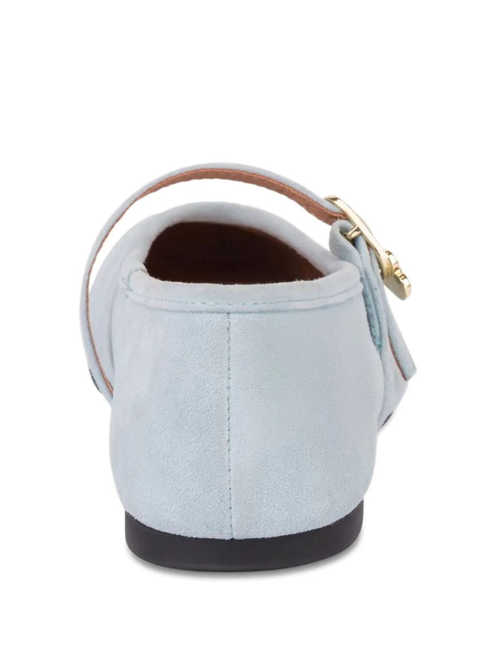 Love Moschino Strap Detail Ballet Flats In Multi