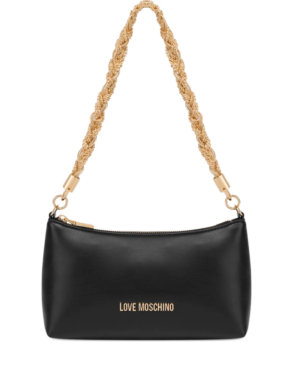 Love Moschino Borsa a spalla con catena - Nero