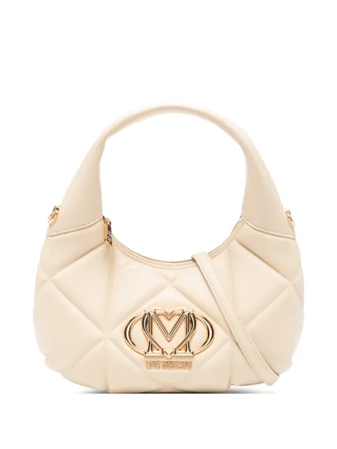 Love Moschino tote capitonado con logo