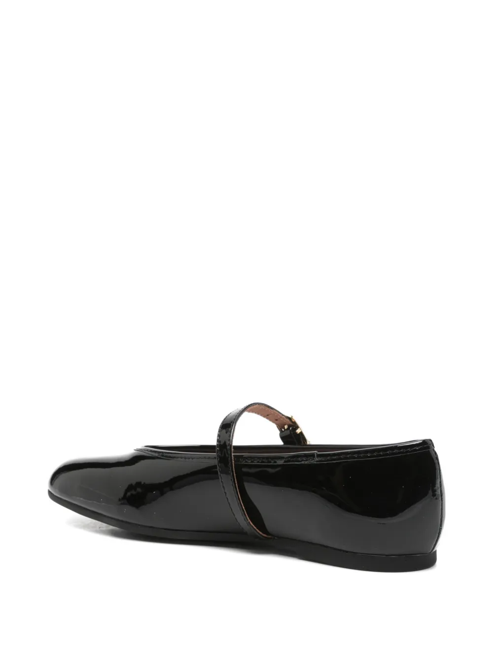 Love Moschino Gelakte pumps Zwart