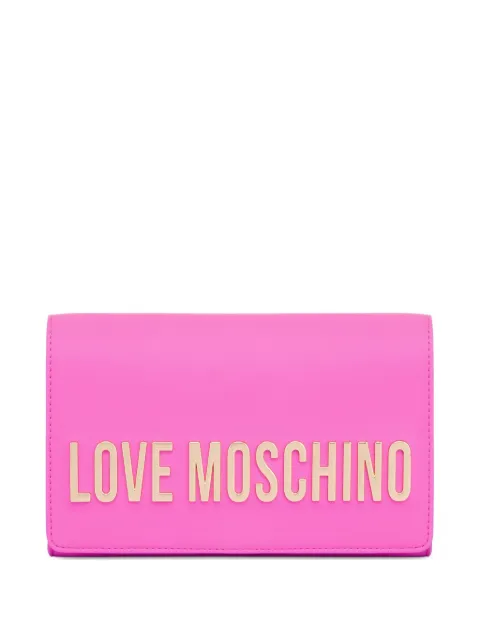 Love Moschino logo chain shoulder bag