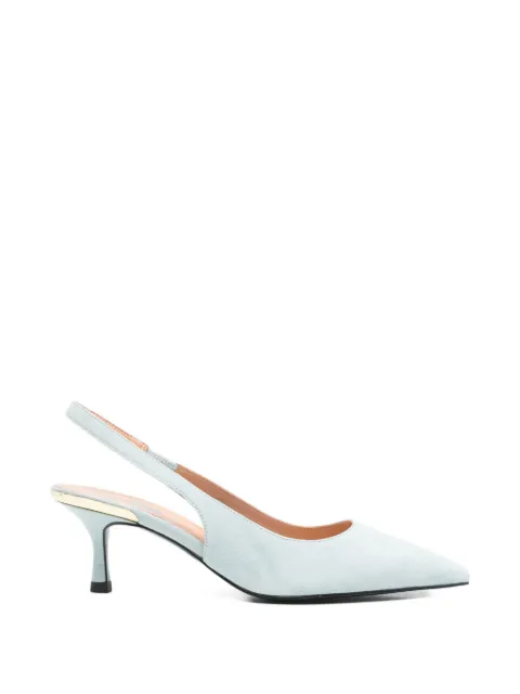 Love Moschino slingback leather pumps