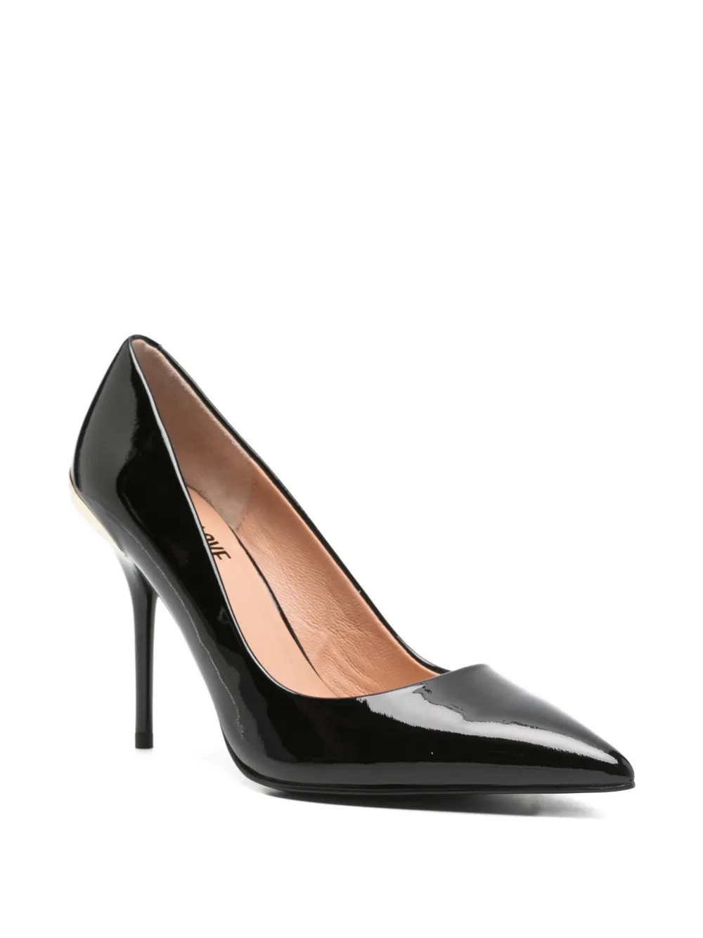 Love Moschino Pumps met puntige neus Zwart
