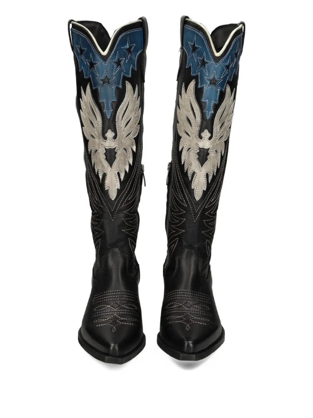 Metisse western boots Zwart