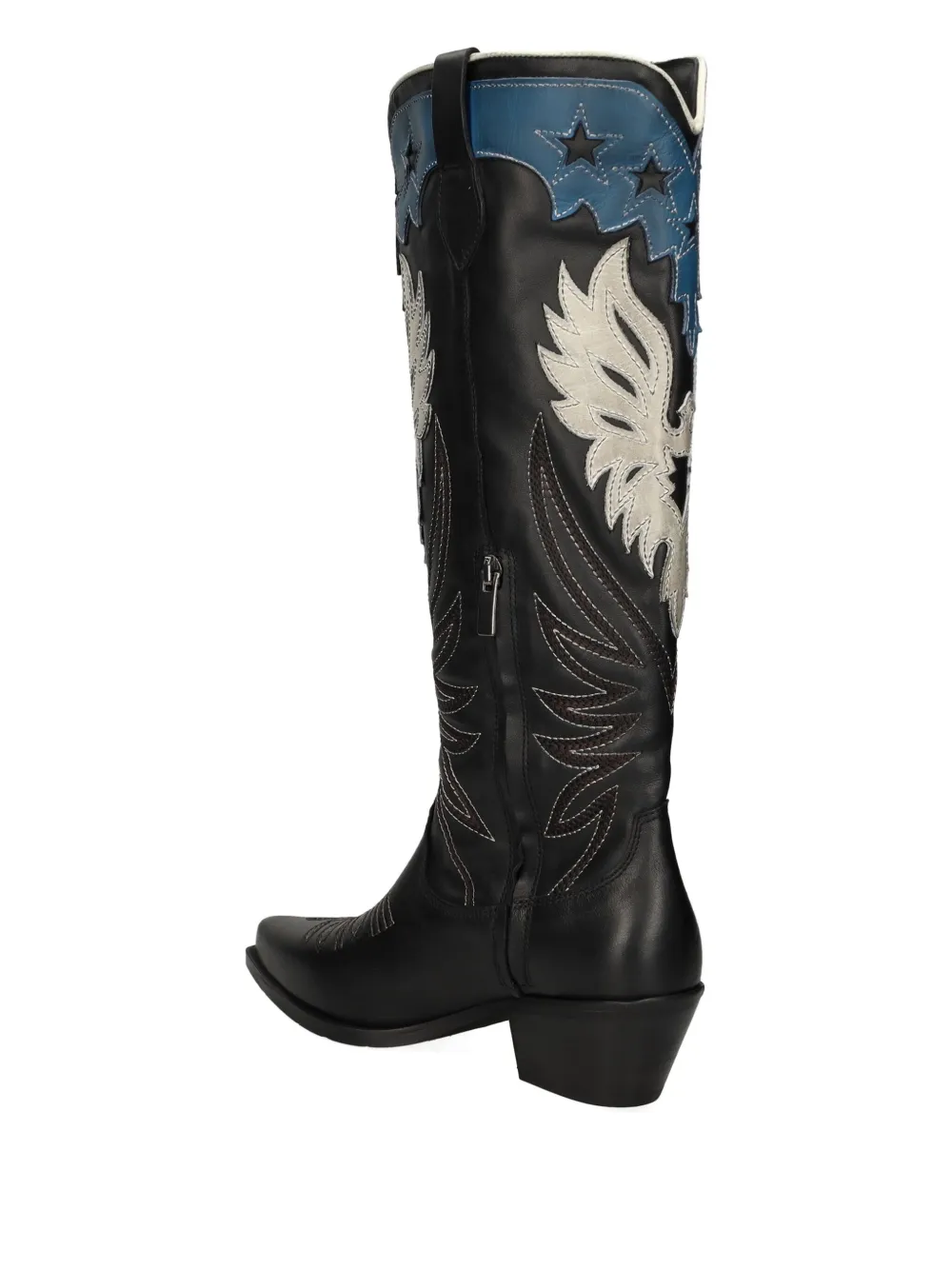 Metisse western boots Zwart