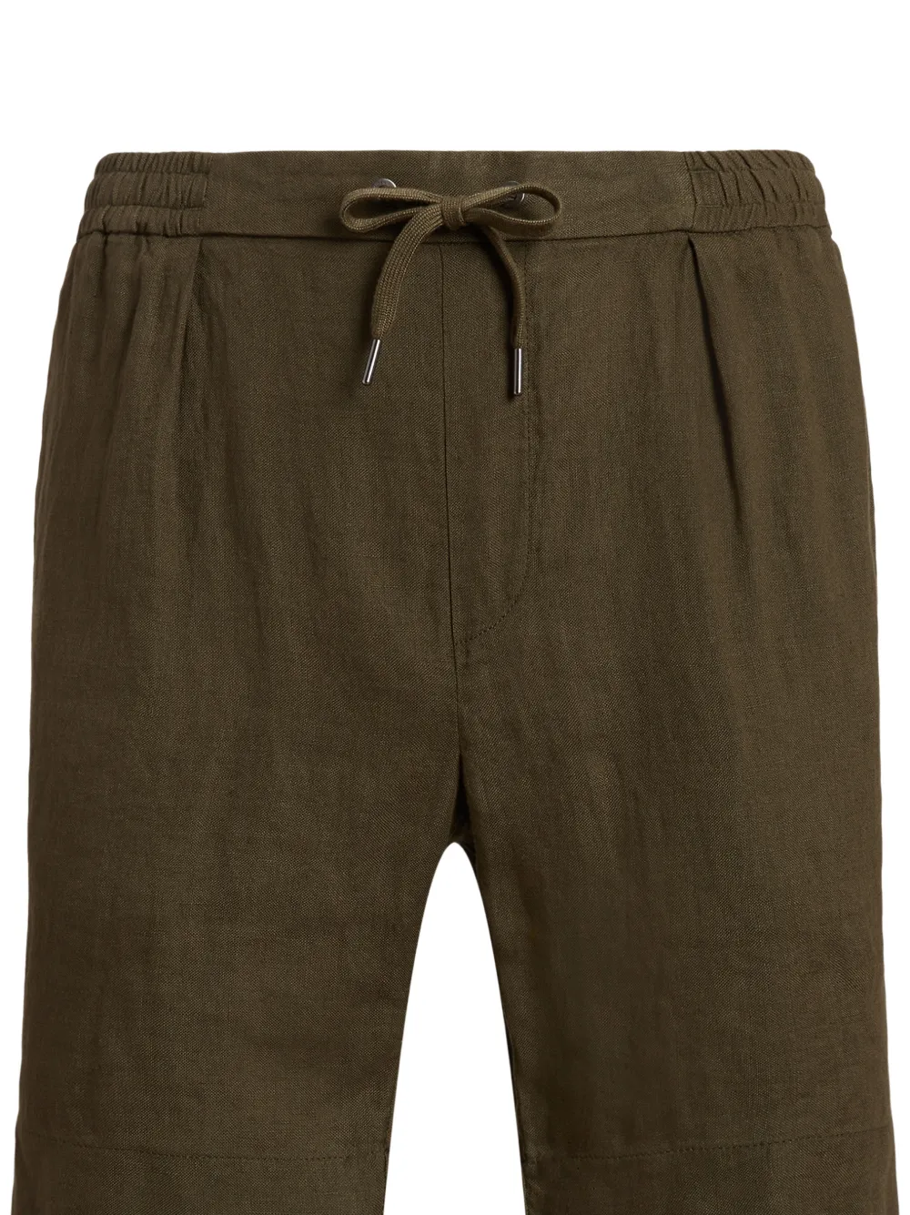 Ralph Lauren Purple Label drawstring pleated shorts Bruin