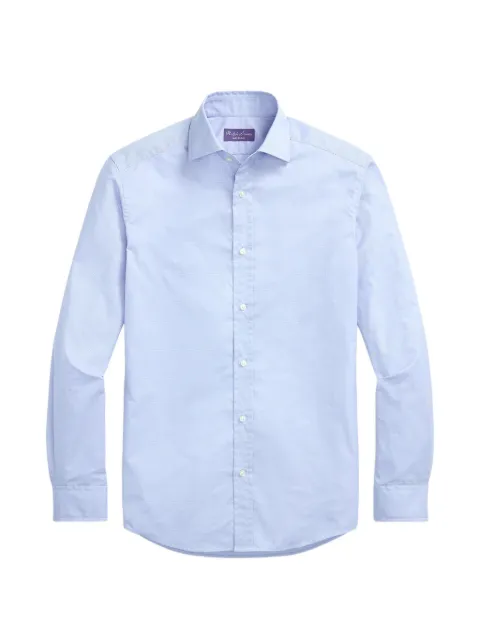 Ralph Lauren Purple Label spread-collar cotton shirt